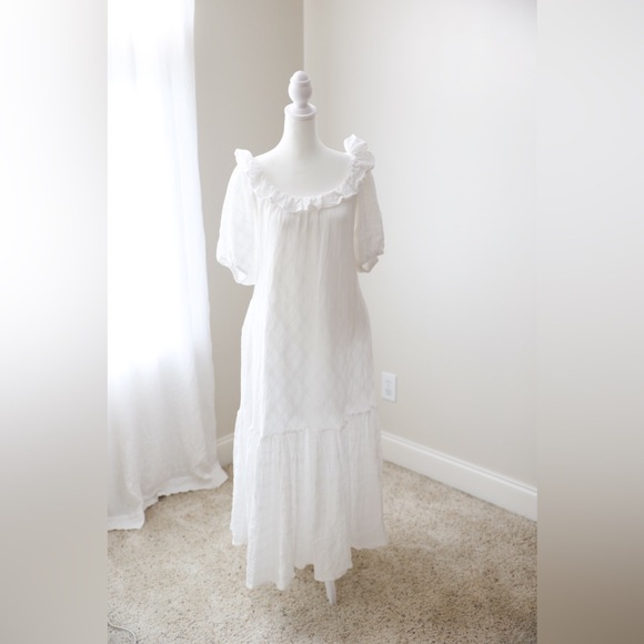 FREE PEOPLE KAYLYN MIDI DRESS - Picture 4 of 4